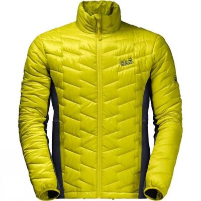 Chaquetas Jack Wolfskin Icy Water Hombre Amarillo - Chile ZCO268015